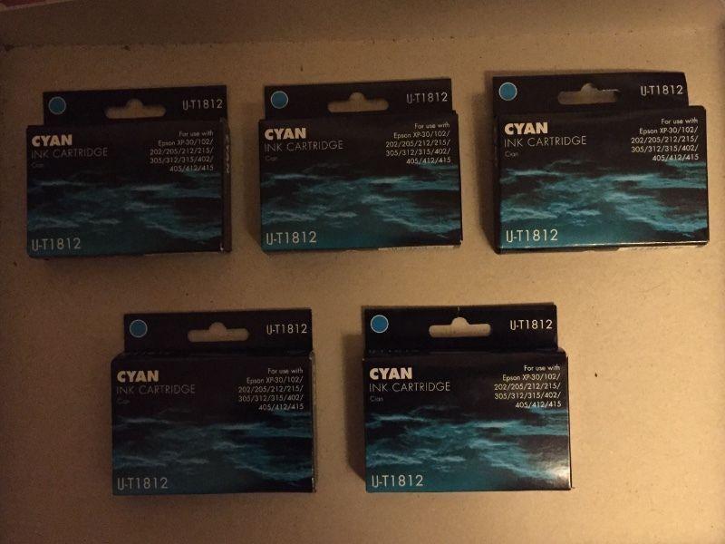 Cyan Ink Cartridges Epson