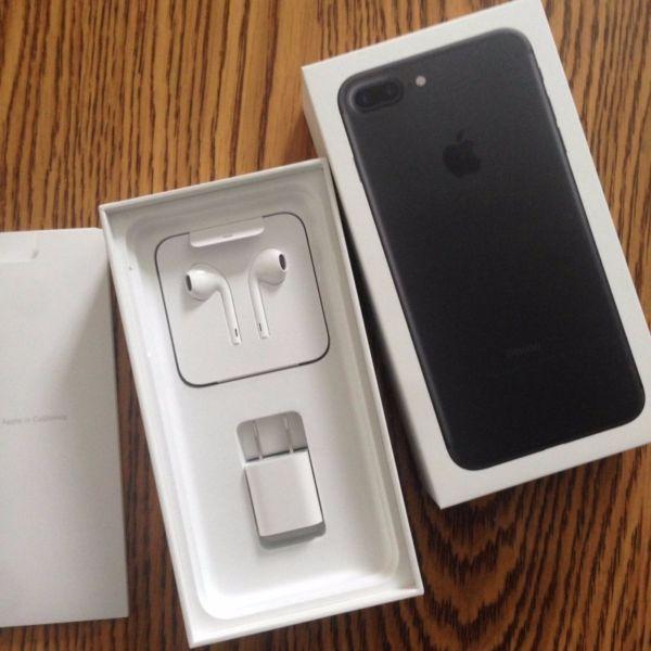 For sale is an iPhone 7 Plus, 256GB Black Unlocked smartphone