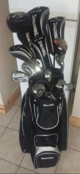 Spalding SP-2X Clubs - Full Set with Extras