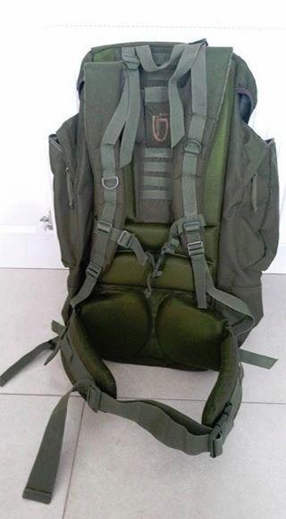 Large army-style rucksack