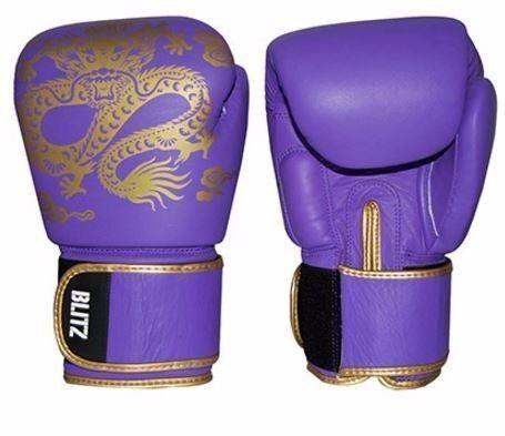 Warrior Muay Thai Leather Boxing Gloves