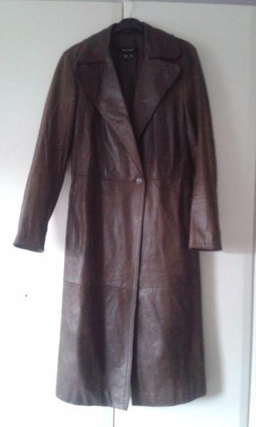 Leather coat for sale
