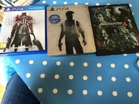 PS4 Pro for sale + 3 games