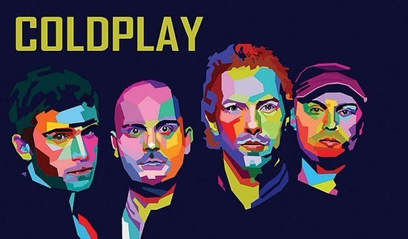 4 Coldplay Standing tickets Dublin 2017 Hard Copy