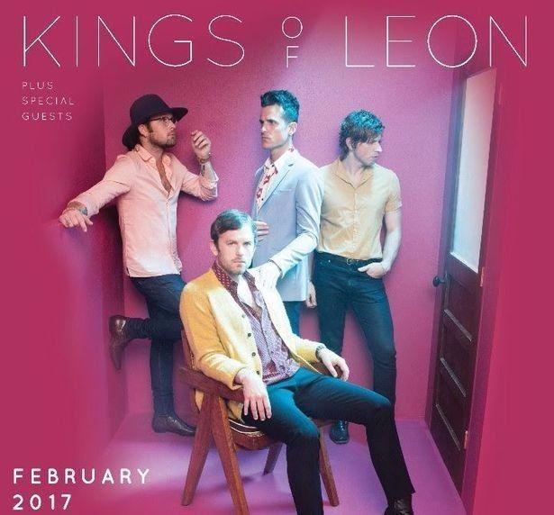 Standing Kings Of Leon tickets Hard copy