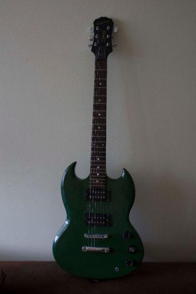 gibson special sg model epiphone with amp