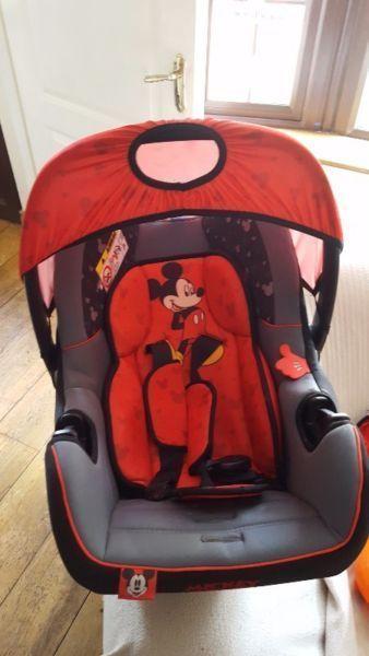mickey mouse car seat