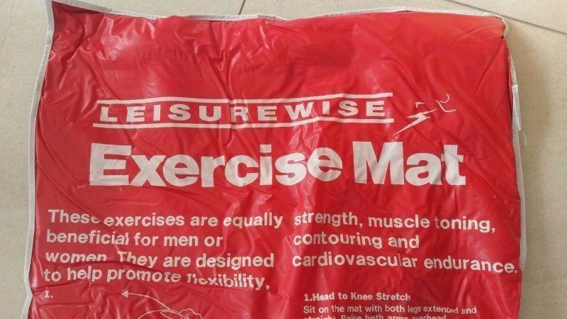 Home exercise equipment and exercise mat