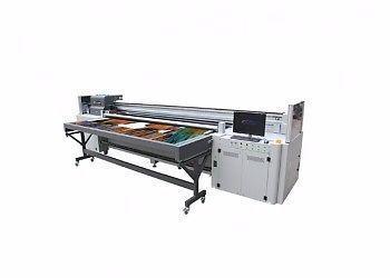 Chinese automatic portable Eco & Solvent flatbed printer