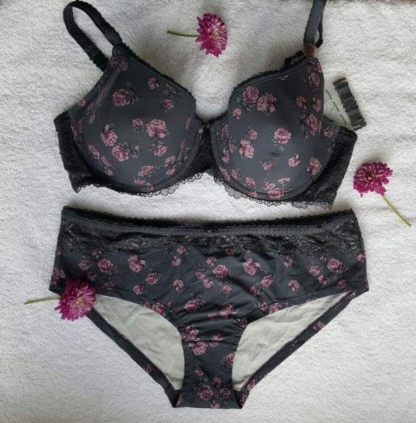 ESPRIT plunge bra set NEW!