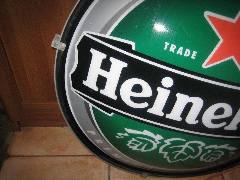Double Sided Heineken Pub Sign