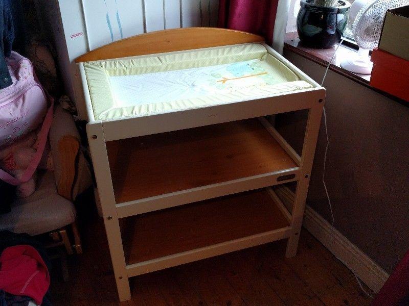 Changing table and mat