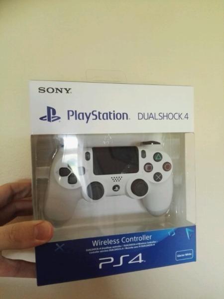 White PS4 Controller (NEW 2016 vers. Unopened)