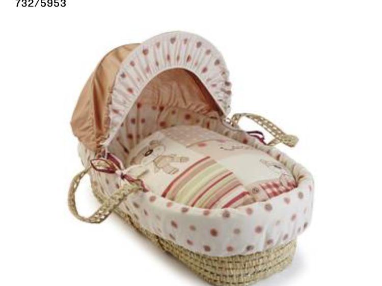 Clair De Lune Moses basket and stand