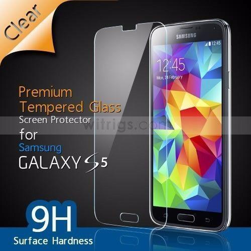 Samsung Galaxy S5 tempered glass screen protector