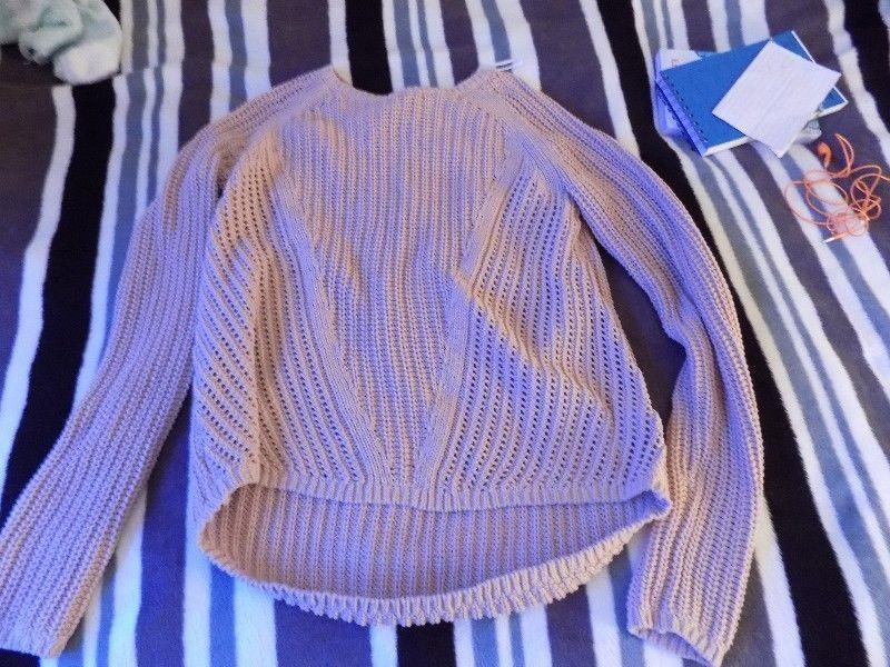 women's sweater, beige color, HM, new, no. S