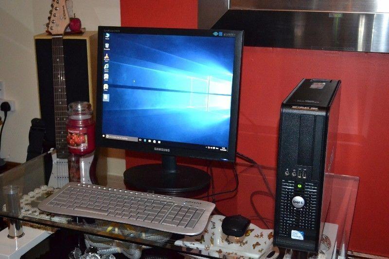 Dell Optiplex 380 PC - Desktop Complete Set