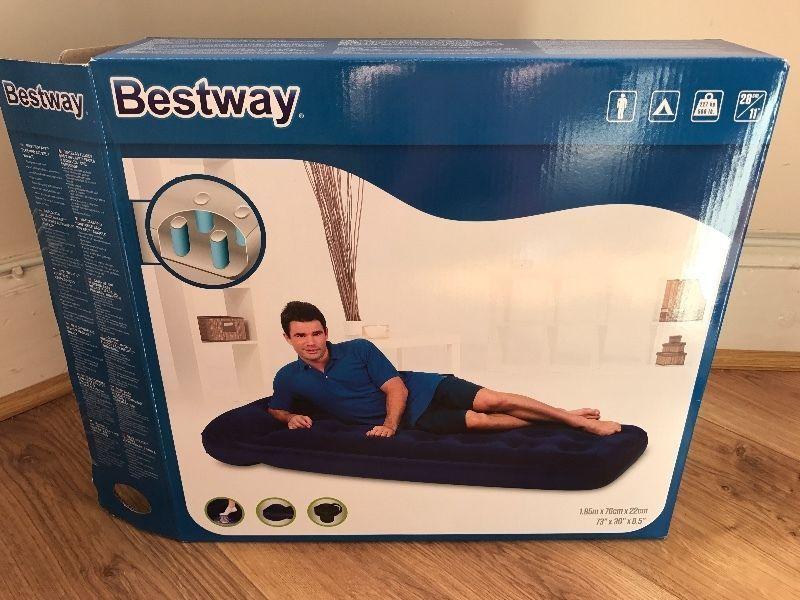 Bestway Single Air Bed with Built-In Pump
