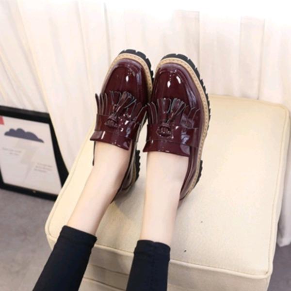 NEW Tassel Leather Oxford Shoes