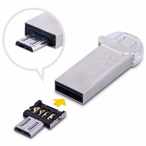 USB to micro USB connector adapter