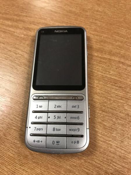 Nokia C3-01 - Silver (Unlocked)