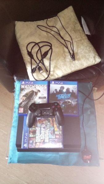 ps4 x 3 games gta v watchdogs need for speed