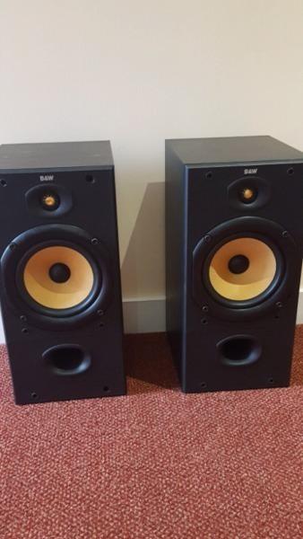 FOUR B & W SPEAKERS ( DM601'S AND DM602'S ) - EXCELLENT SOUND !
