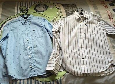 Two Abercrombie & Fitch Boy's Shirts Size Medium