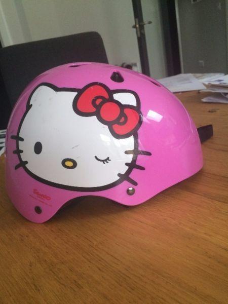 Hello Kitty Childrens Bike Helmet
