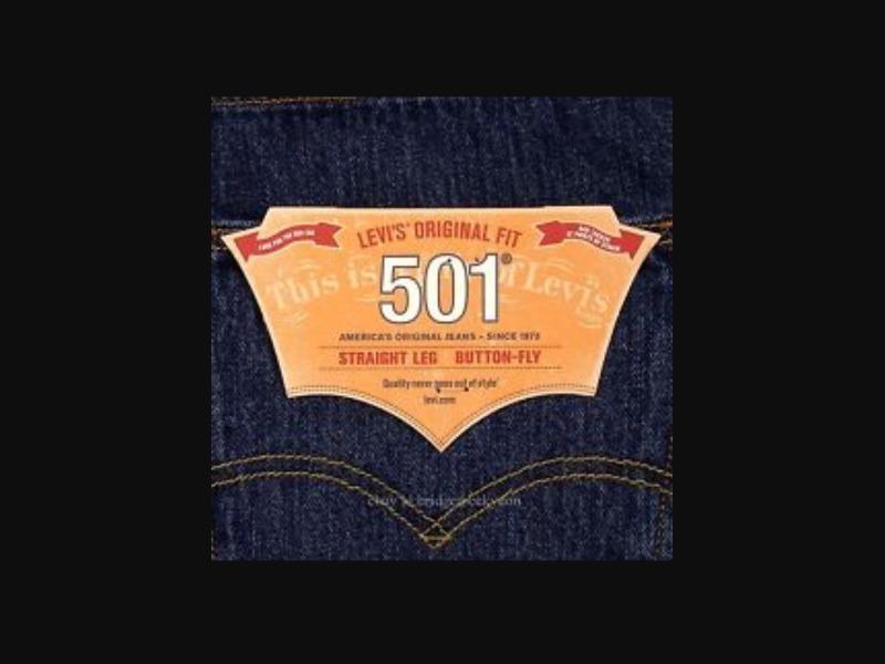 Men's Levi 501 jeans 33W 32L