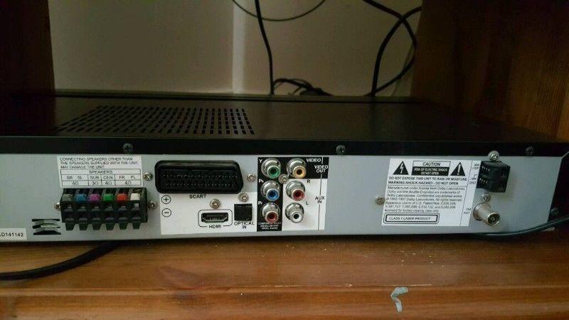 DVD player with home cinema speakers 5.1