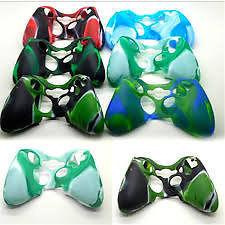 replacement camouflage silicone skin cover case for XBOX360 controller