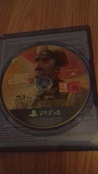 JUST CAUSE 3 PS4 PERFECT CONDITION