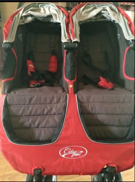 double buggy for sale. city mini double buggy