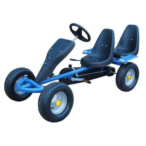Blue Pedal Go-Kart Two Seats(SKU80047)