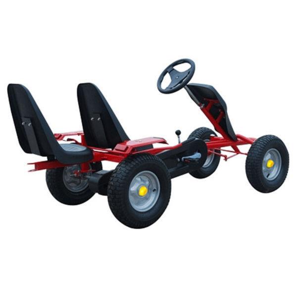 Red Pedal Go-Kart Two Seats(SKU80046 )
