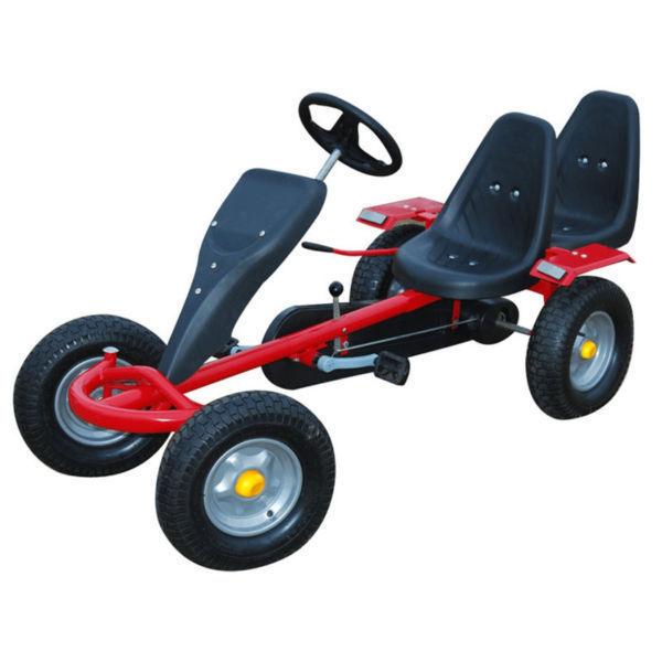 Red Pedal Go-Kart Two Seats(SKU80046 )