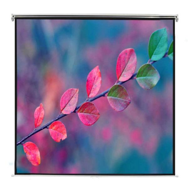 Manual Projection Screen 200 x 153 cm Mat White 4:3 Wall Ceiling Mount(SKU240717)