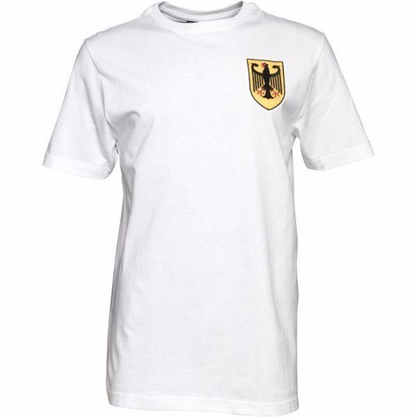 Toffs Mens Germany Number 5 T-Shirt - White (Size L) (Brand New With Tags)