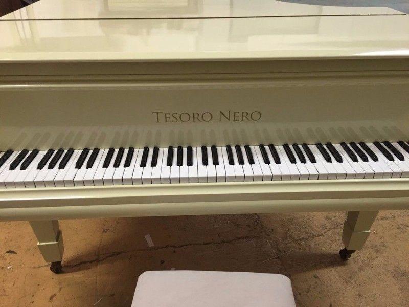 COLOURFUL BABY GRAND PIANOS - Tesoro Nero