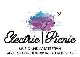 Electric Picnic weekend camping ticket for sale