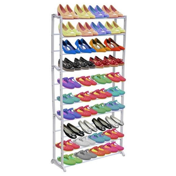 10 Tier Shoe Rack/Shelf(SKU60717)