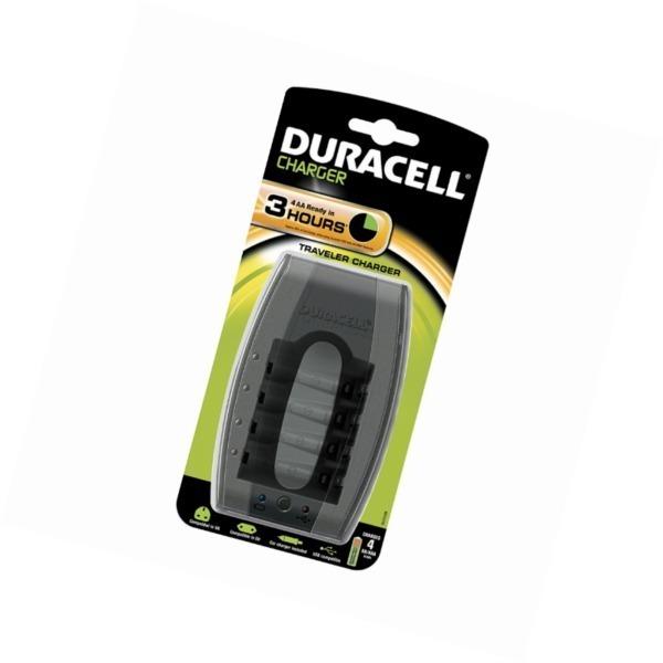 Duracell CEF23 Traveller Battery Charger With USB