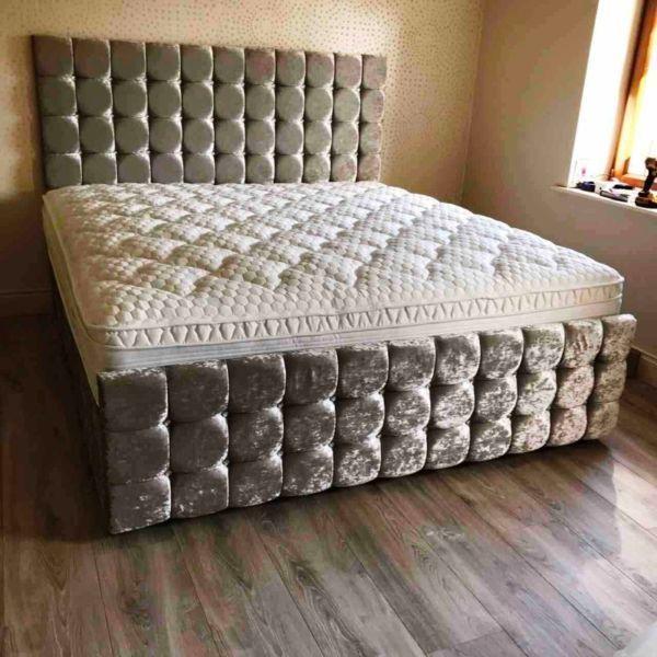 AMAZING VALUE Bed and pocket sprung pillow top mattress!