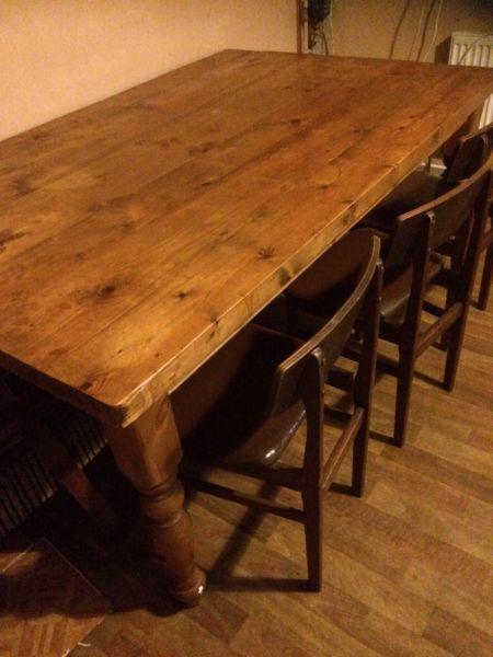 Antique kitchen/ dining table