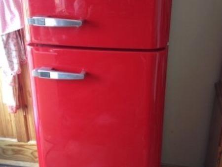 Gorgeous Red Smeg Fridge Freezer