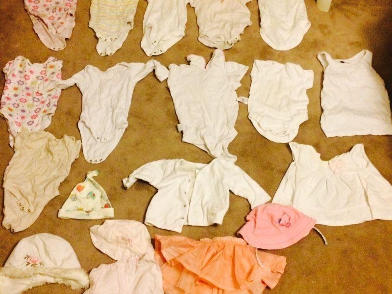 Baby clothes from 0-36months