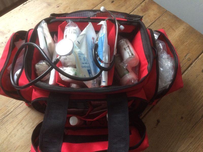 Emergency Services First aid Bag Full