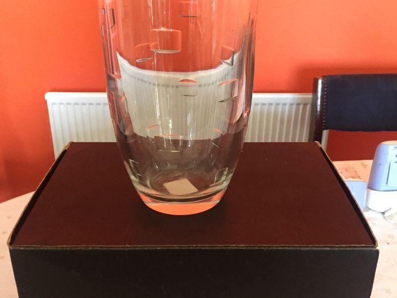 Johnrocha Waterford crystal vase