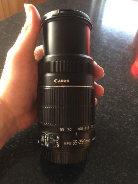 Canon EFS 55-250mm Image stabiliser lens